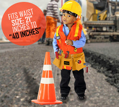 Big Mo's Toys Tool Belt durable buckle and safe materials for kids
