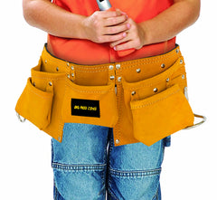 Big Mo's Toys Tool Belt tape measure pocket for quick measurements