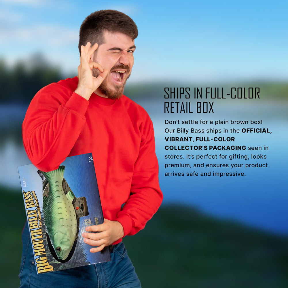 Big Mouth Billy Bass requires four AA batteries to power performances.