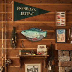 Big Mouth Billy Bass easel display for desk or shelf setup.