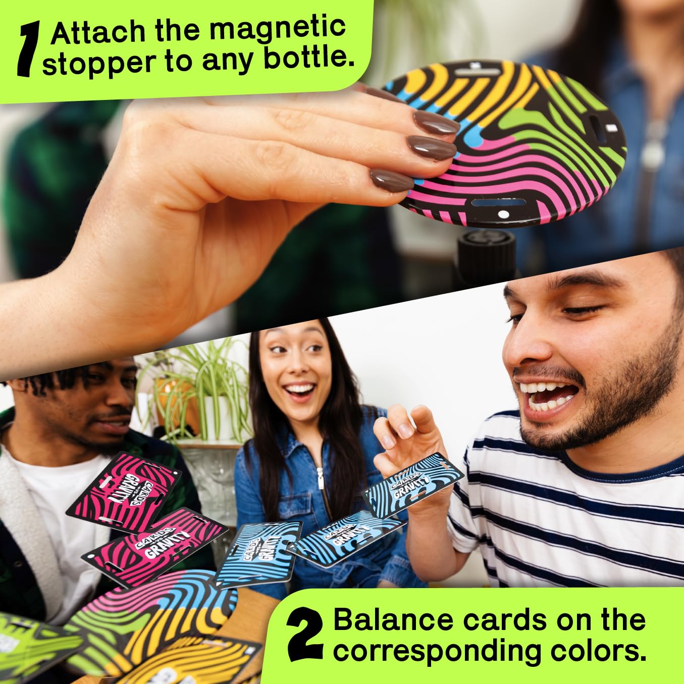 Big Potato Cards vs Gravity Pro travel pack showcases compact, portable play