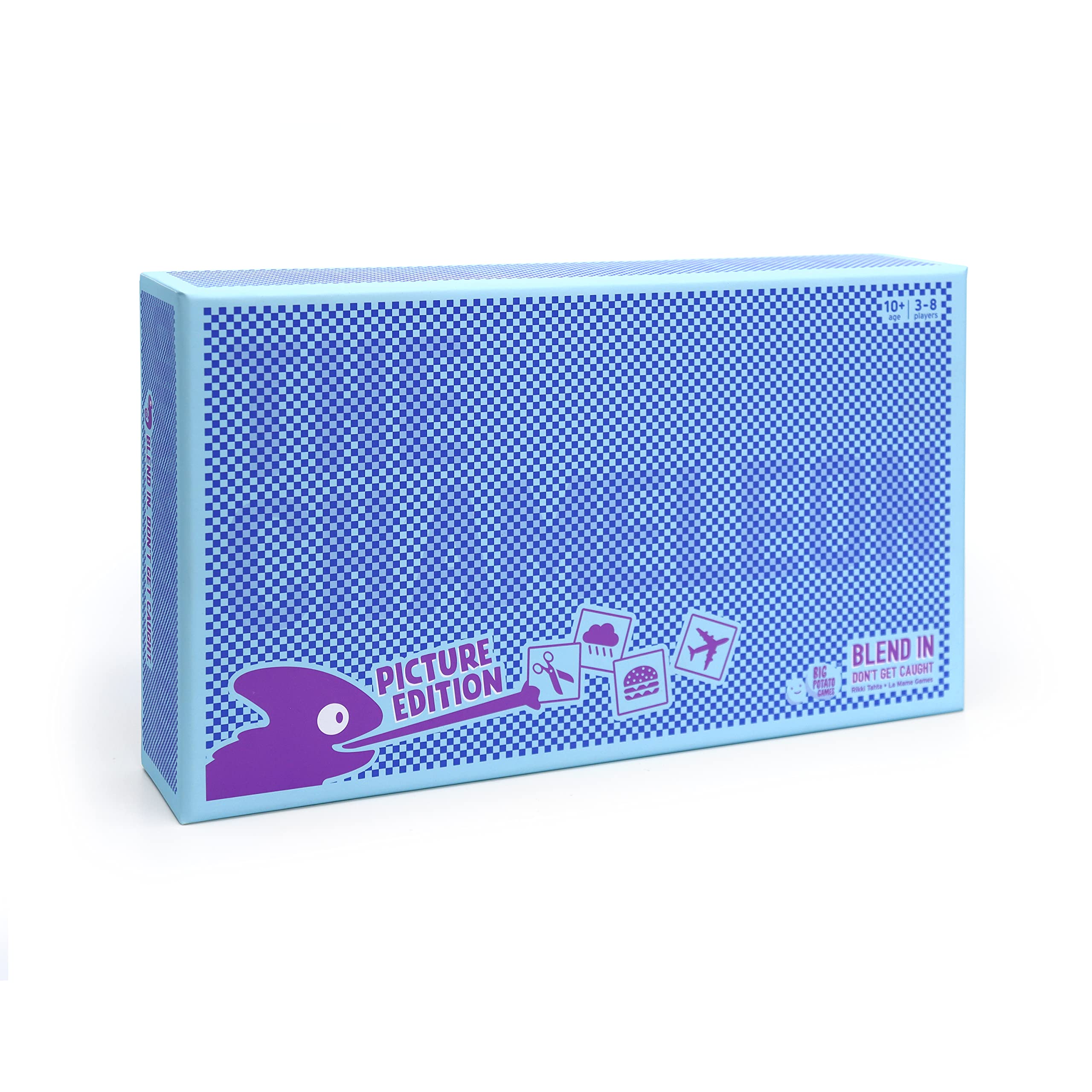 Big Potato The Chameleon Picture Edition box cover inviting family game night.