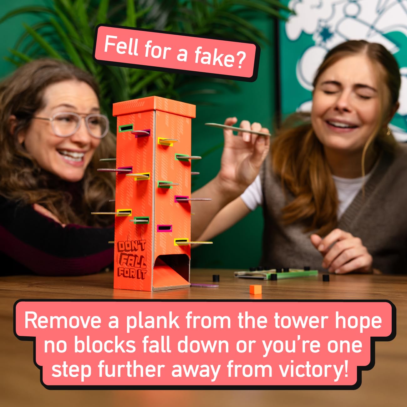 Big Potato Don't Fall for It packaging signals quick setup and instant fun.