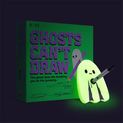 Big Potato Ghosts Can't Draw box art showing spooky family fun and Halloween vibes