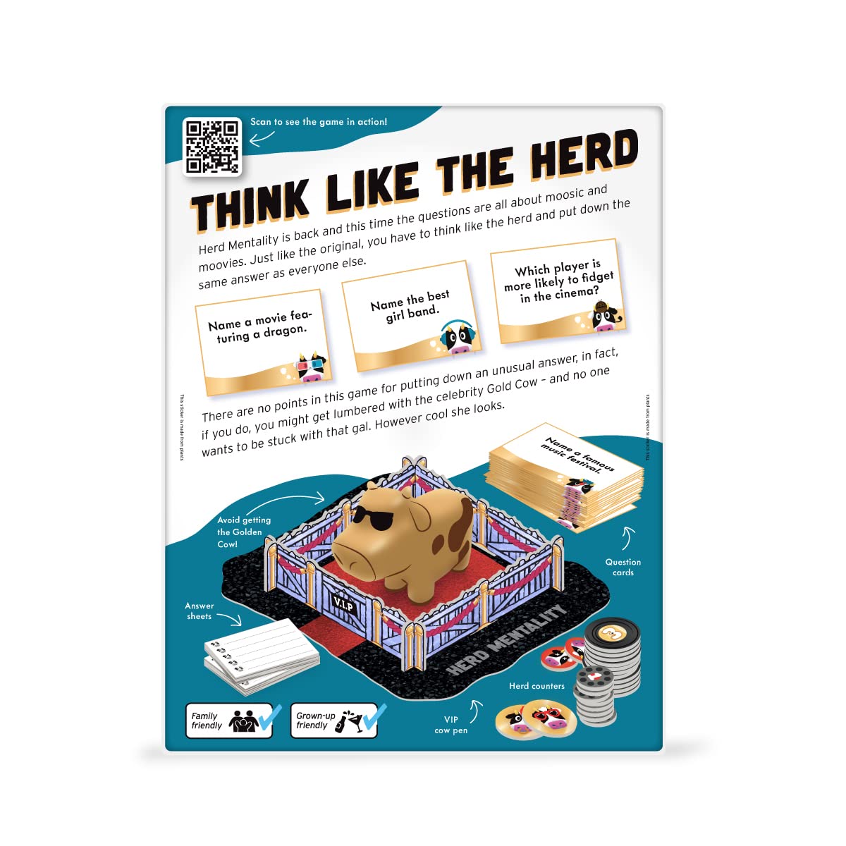 Big Potato Herd Mentality Moovies & Moosic cow-themed design Sparks conversation.
