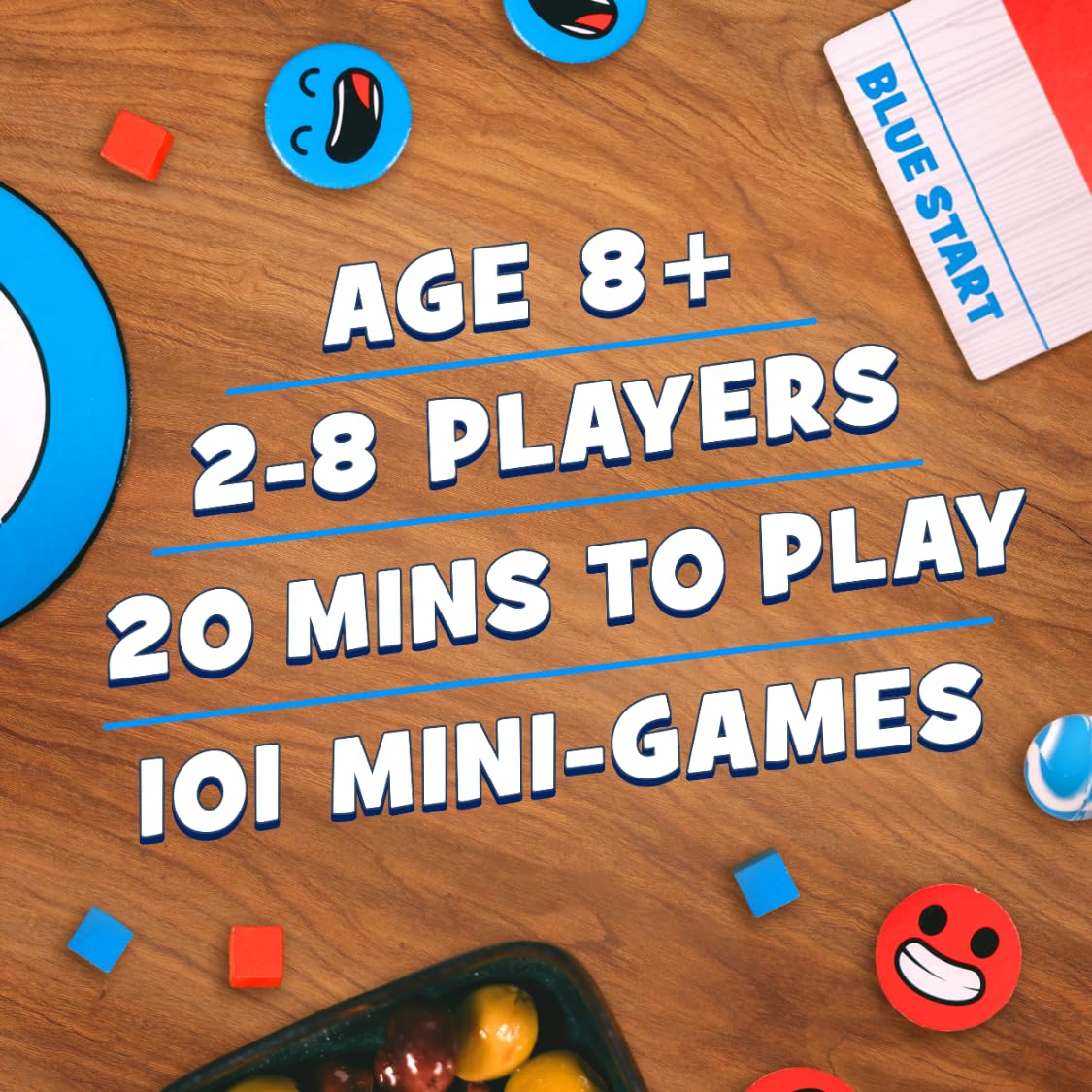 Big Potato Mini Game Party round-table play highlights energetic, quick rounds.