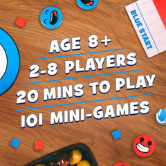 Big Potato Mini Game Party round-table play highlights energetic, quick rounds.