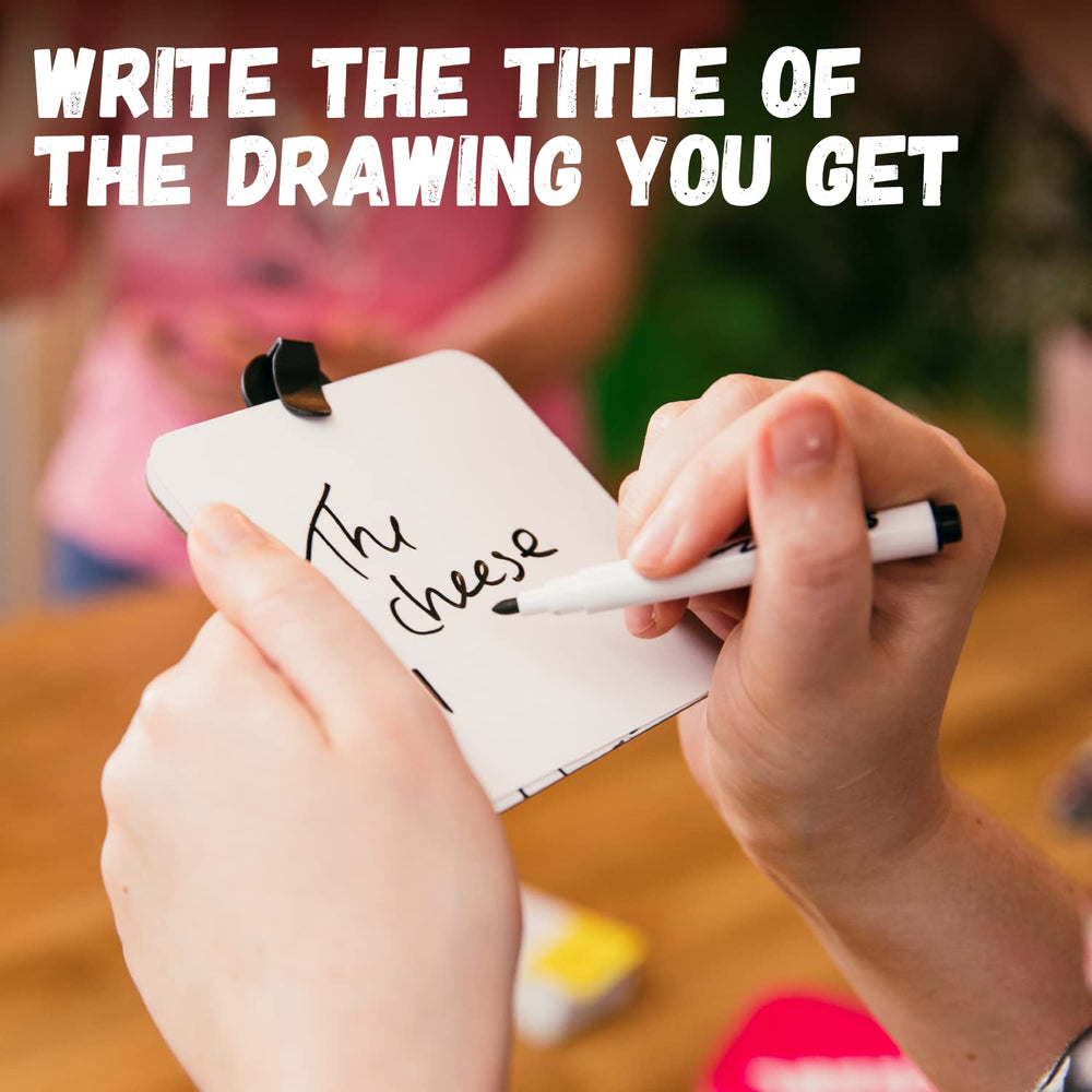 Big Potato Scrawl description cards, prompt creative descriptions for extra laughs.