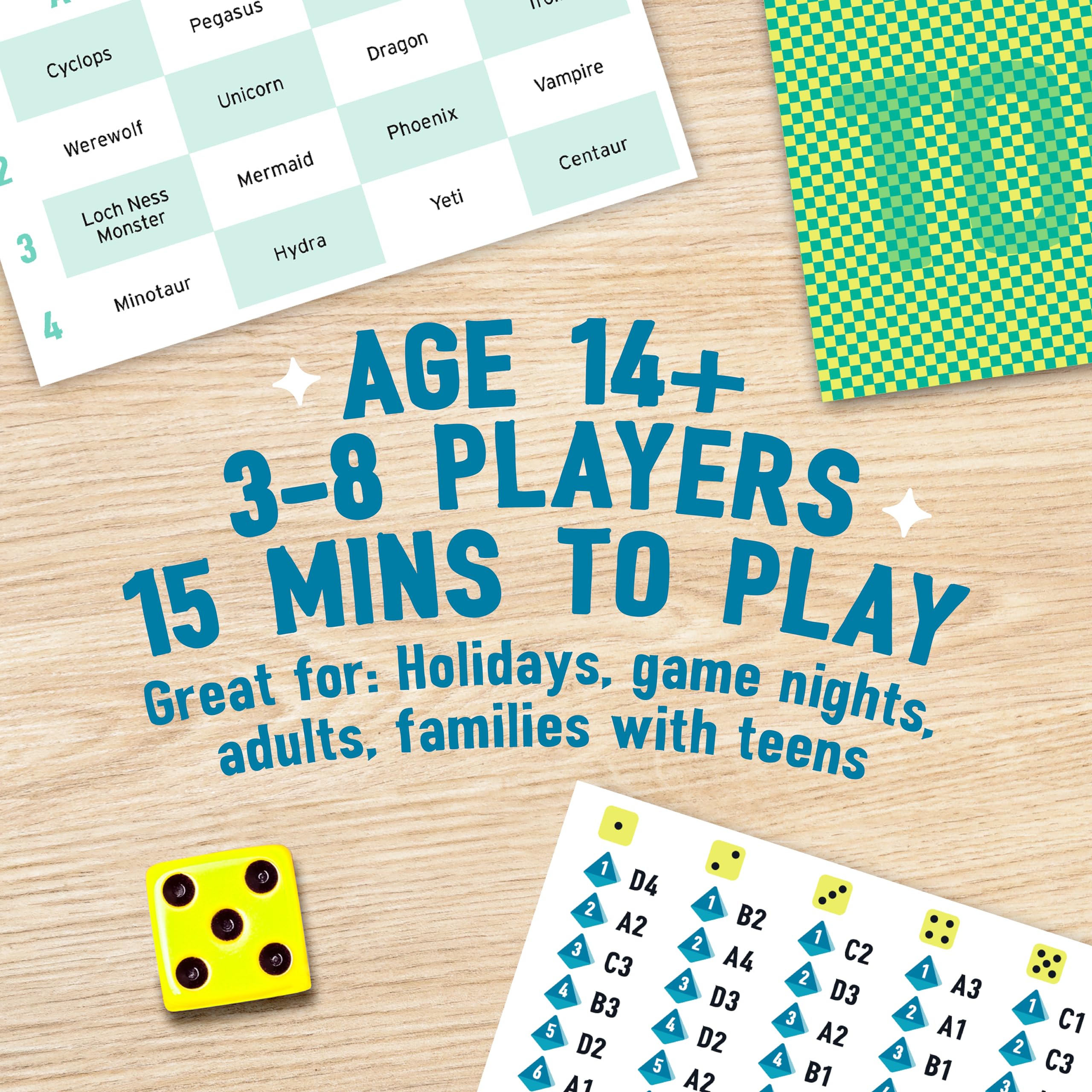 Big Potato The Chameleon – replayable rounds with varied secret words for endless laughs