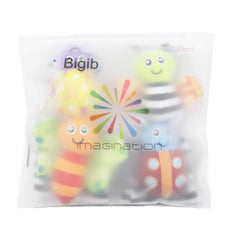 Bigib Baby rattle socks support coordination during play