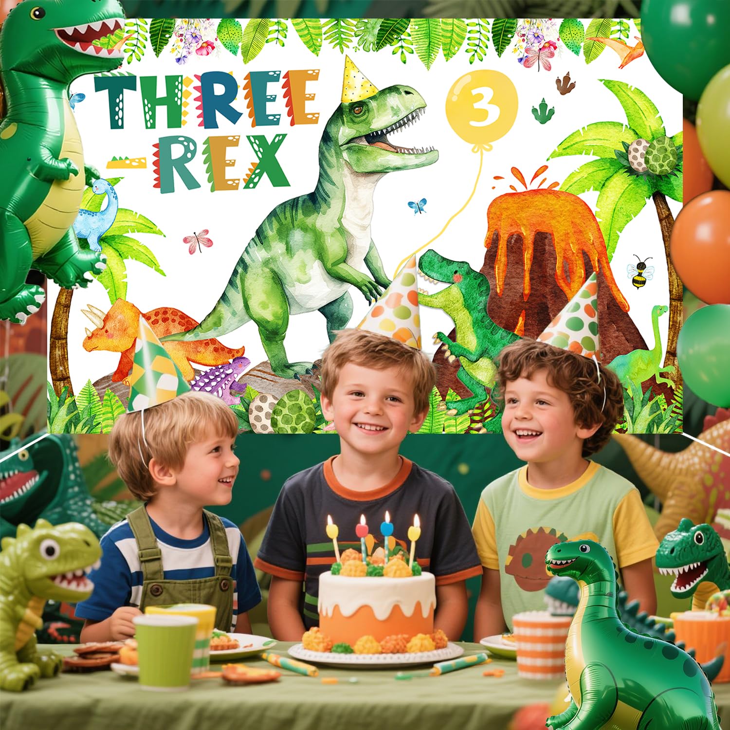 BIGKEOKI environmentally friendly vinyl backdrop supports safe, creative decorating.
