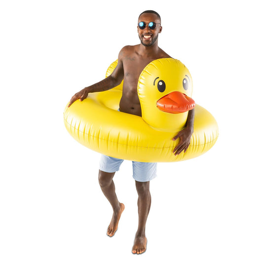 BigMouth Inc giant duck pool float, oversized and ready for pool parties.