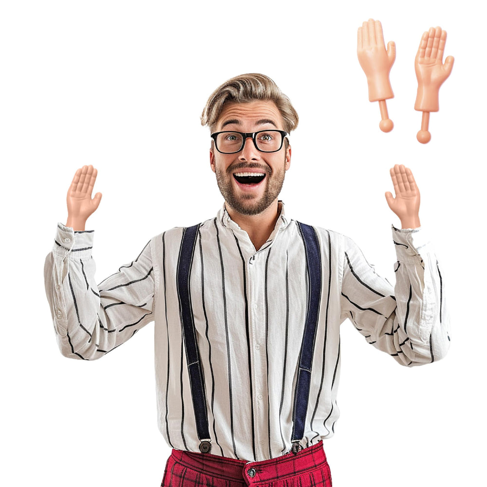 BigMouth Inc Tiny Hands on a Stick for playful pranks and costume moments.