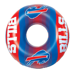 BigMouth NFL pool float in Buffalo Bills colors for poolside lounging.