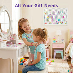 BigOtters colorful bead sets ideal for princess dress-up and role play