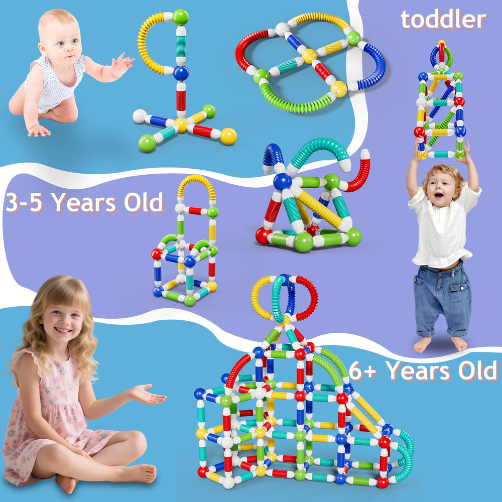 BIGRANK set offers satisfying pop sound during play and building
