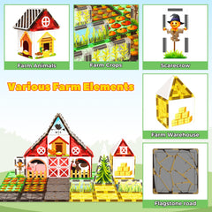 BigShu magnetic tiles compatible with major brands for expanded classroom play