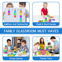 BigShu safe ABS magnetic blocks with rounded edges for worry-free exploration.