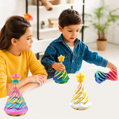 Desk-ready Bigted fidget featuring weighted base and smooth twist motion