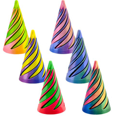 Bigted Spiral Cone Pyramid Passthrough for focused work and stress relief.