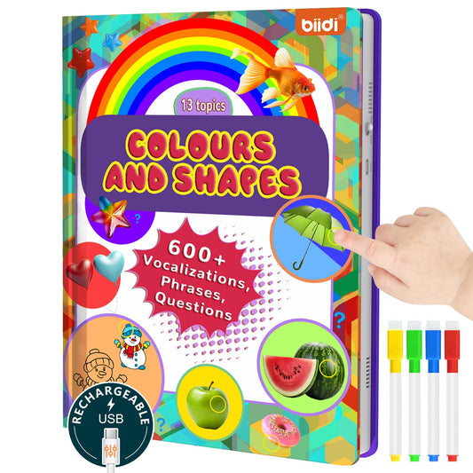 Biidi interactive talking activity book front cover invites exploration and curiosity.