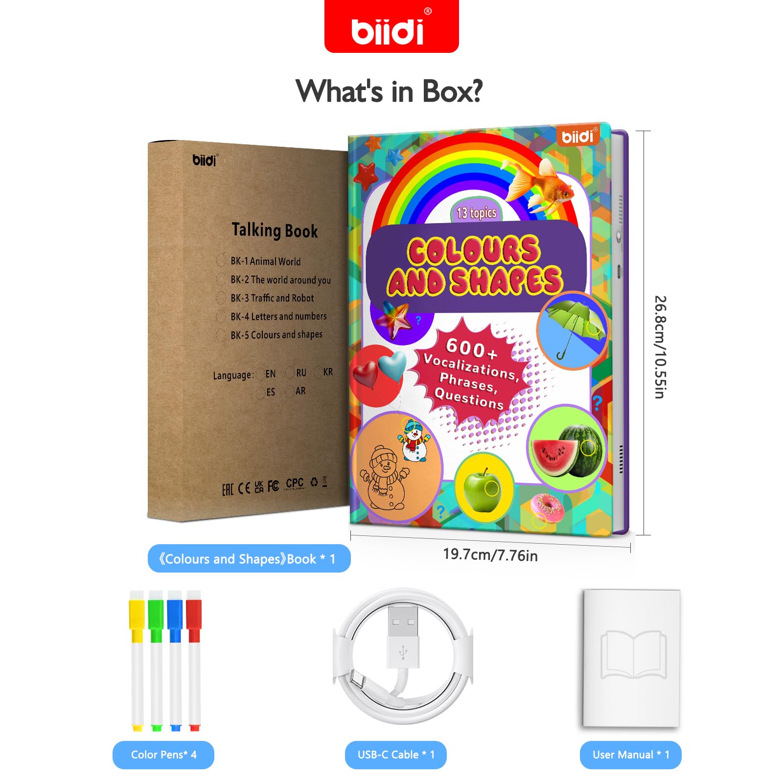 Biidi language-therapy toy autism-friendly learning and communication.