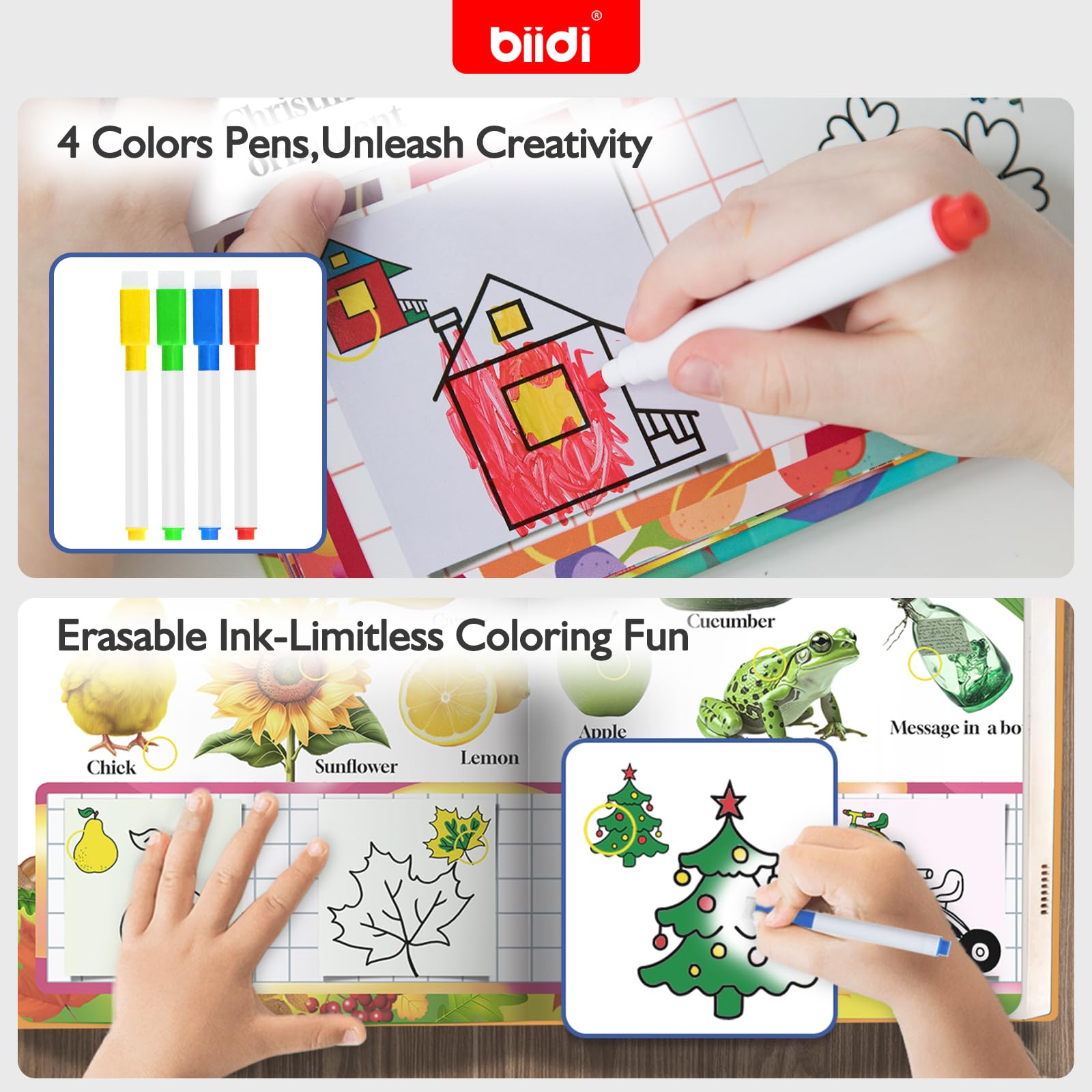 Biidi screen-free travel education toy keeps kids engaged in cars and trips.