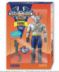 Biker Mice From Mars Vinnie figure with helmet head enables dynamic posing for display and play