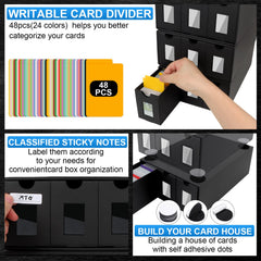 BILIPLE detachable modular card box enabling flexible configurations
