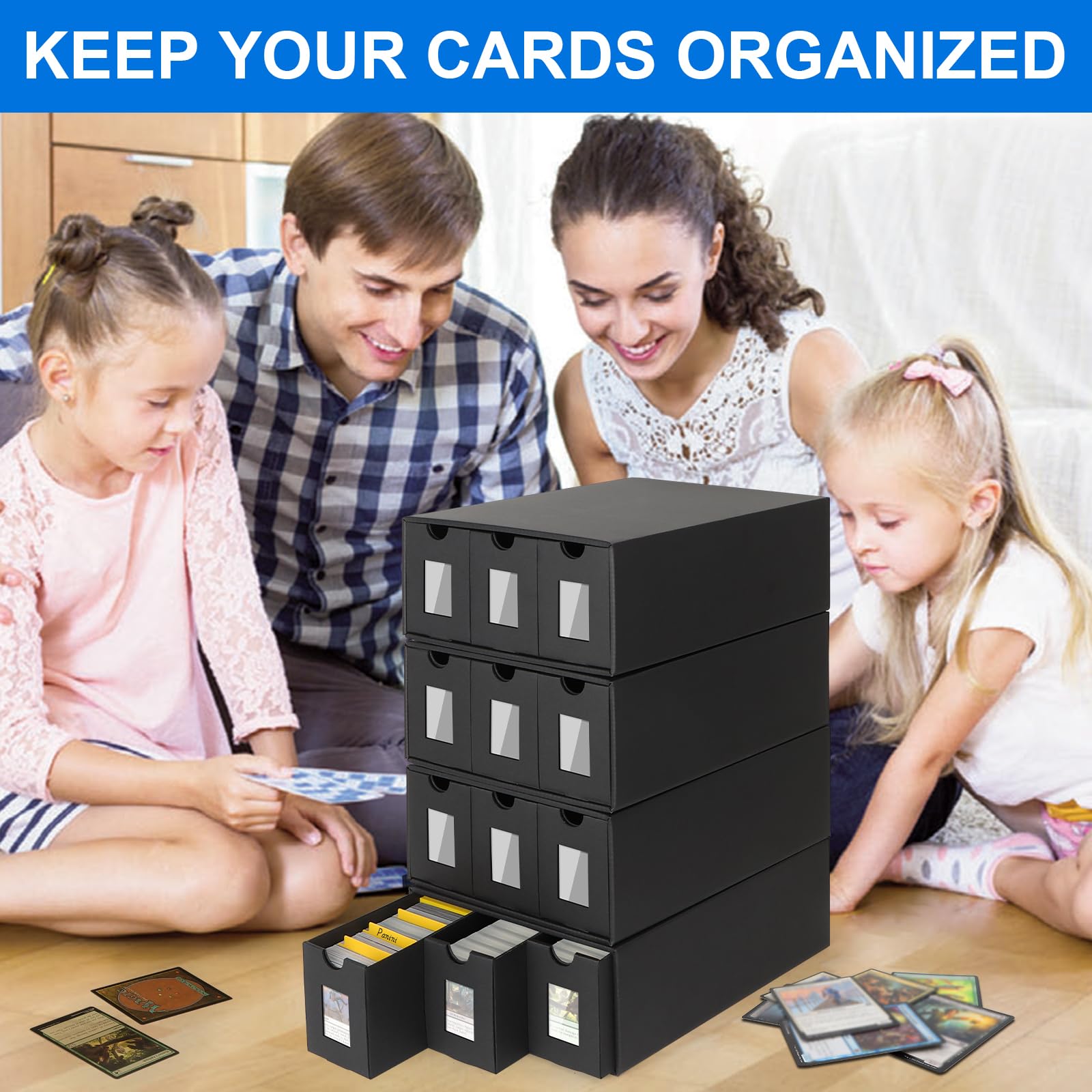 BILIPLE universal card storage suits TCG MTG PTCG and sports cards