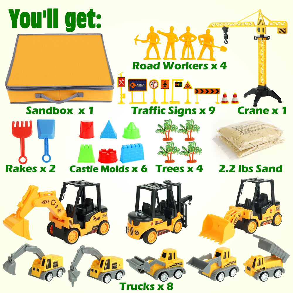 Billeeit wind-up trucks spark imaginative construction play.