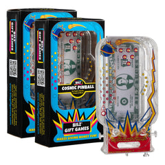 Bilz Cosmic Pinball box front signals a playful, gift-ready surprise.