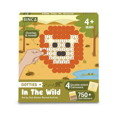 BINCA Dotties Dot Art Kit box ready for kids' creative play.