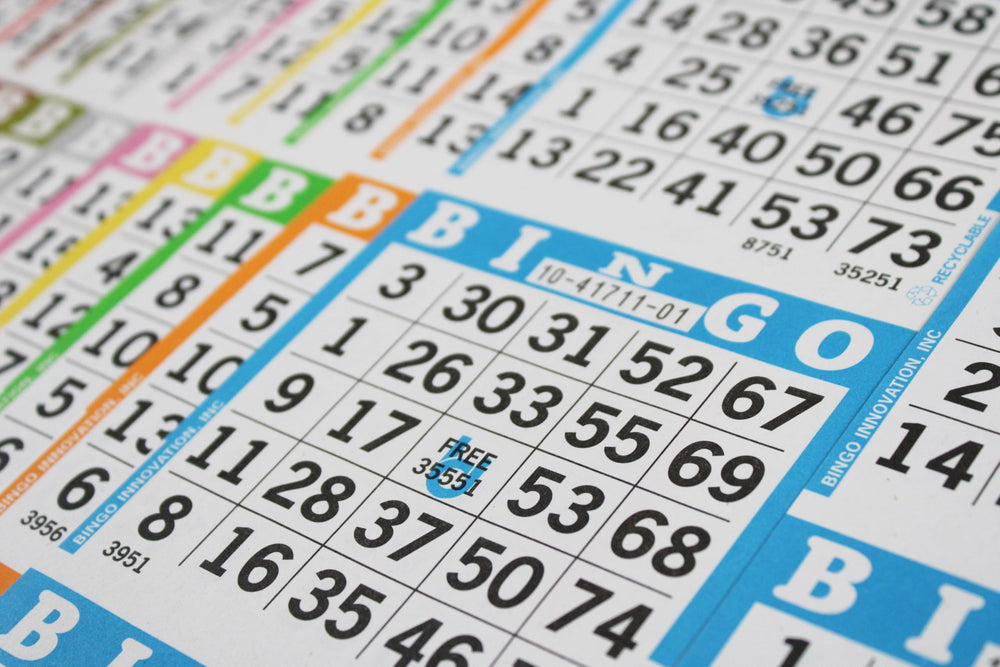Bingo Innovation Bingo Books color border system keeps games organized