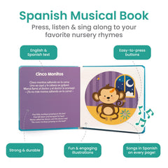 Binibi Twinkle Twinkle page with bilingual lyrics for easy follow-along