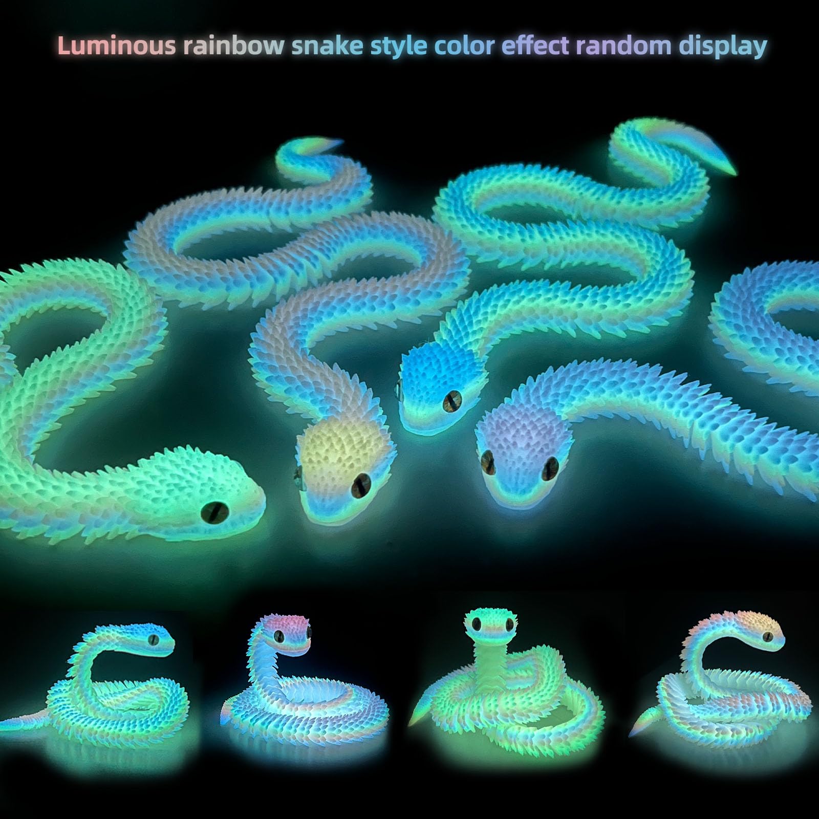 Binvin Snake Viper desk display setup on a workspace