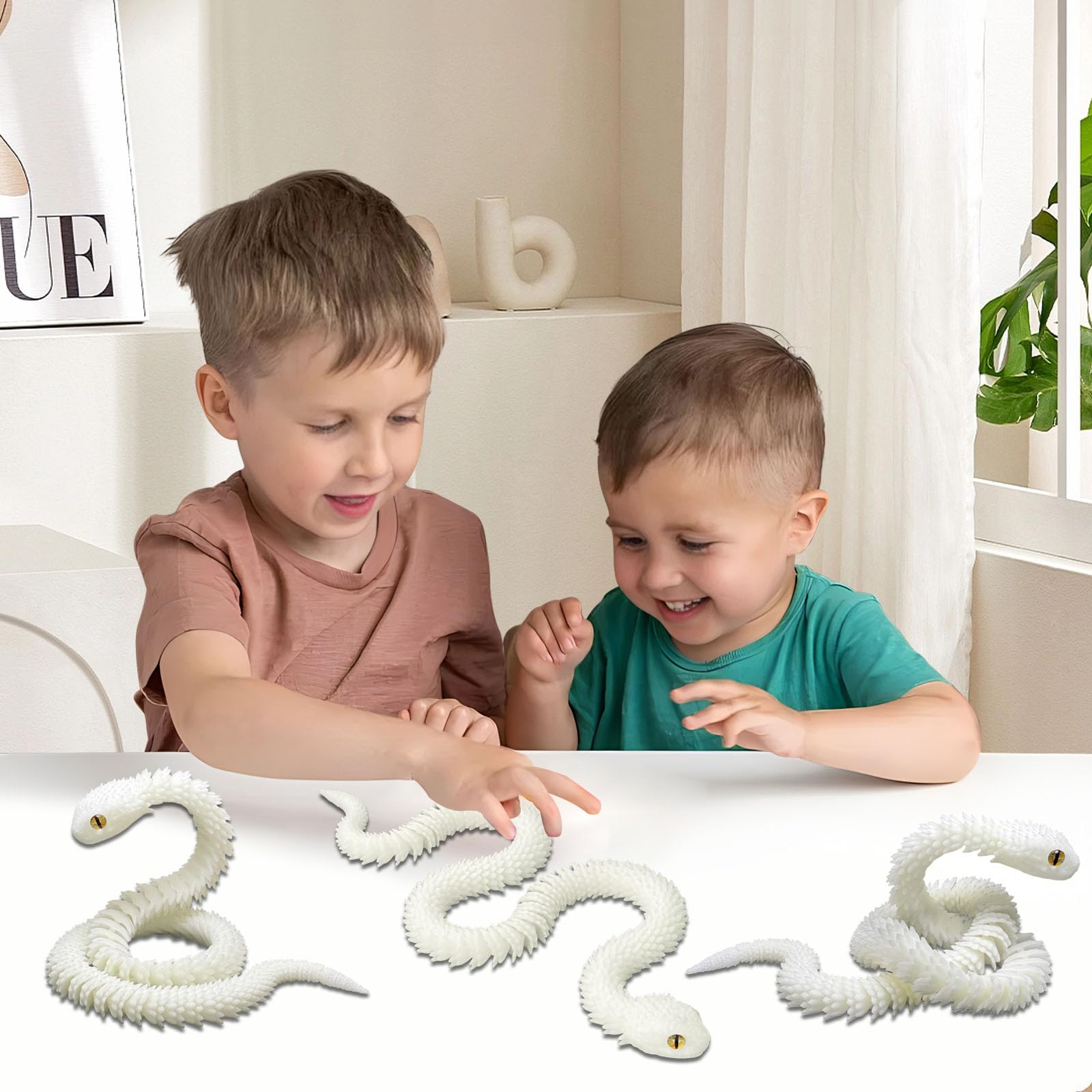 Binvin STEM-friendly educational snake toy for learning