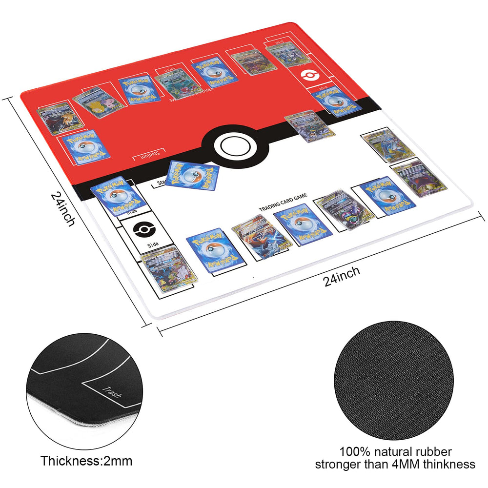 Biouai Playmat anti-skid base prevents sliding during battles.