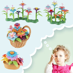 BIRANCO bright floral pieces in a bouquet-building set for gifting.