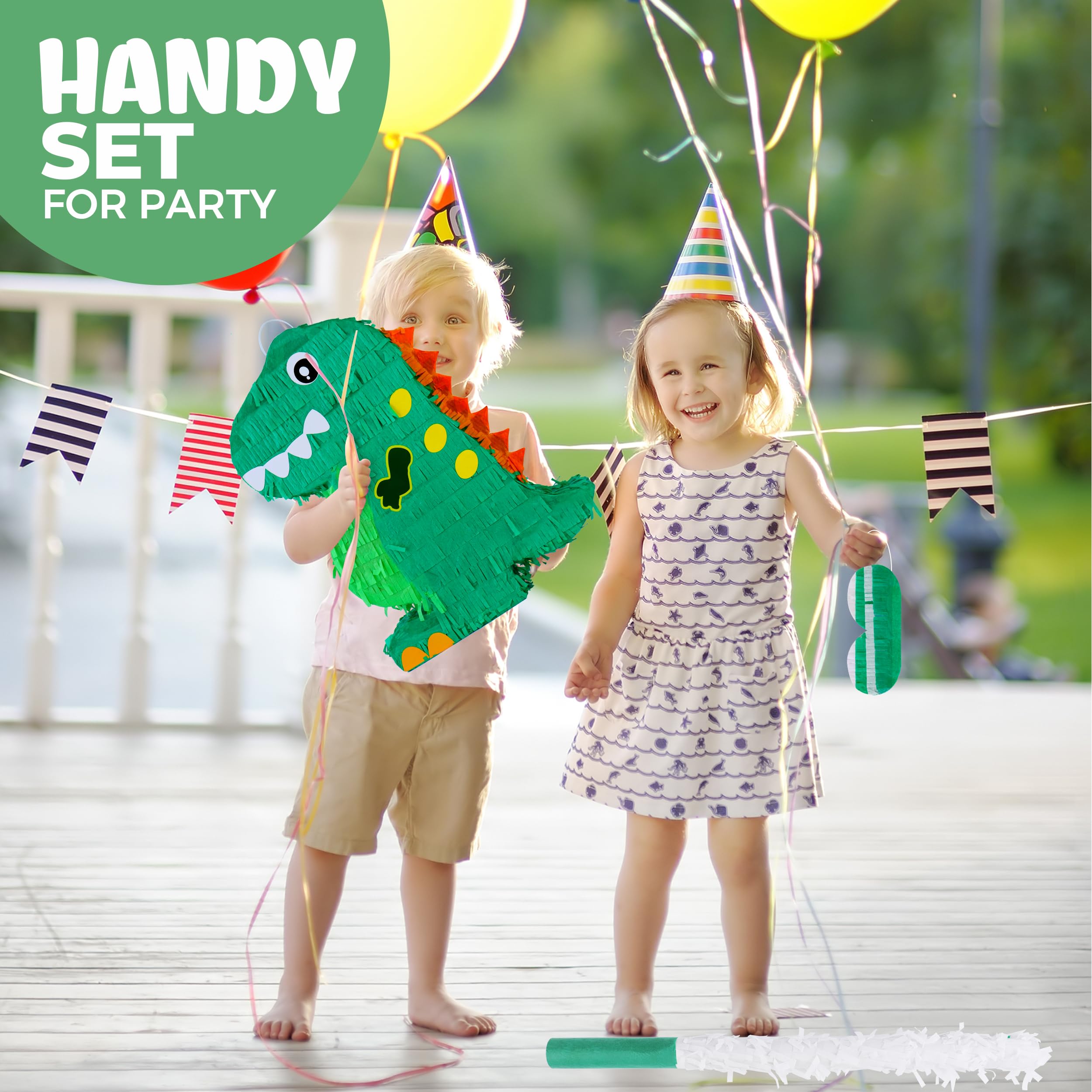Birchio pinata crepe paper finish with festive color