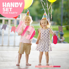 Birchio Pinks Pinata durable cardboard structure for party use