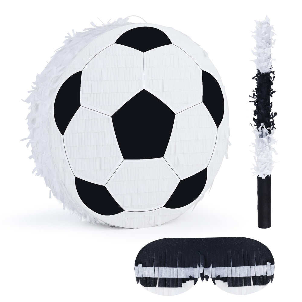 Birchio soccer pinata 13x13, sturdy design for party display and fun
