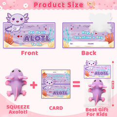 Easy setup: write names and pair with axolotl toy.