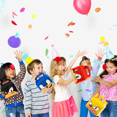 Birthday Party Supplies Kit keychains help guests personalize their bags and memories