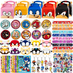 Birthday Party Supplies Kit pattern decorations add vibrant visuals for themed celebrations
