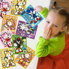 Birthday Party Supplies Kit stickers add flair to party keepsakes and crafts