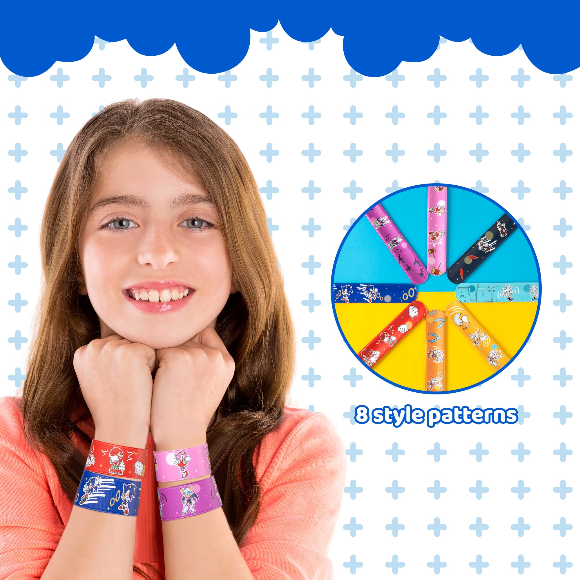 Birthday Party Supplies Kit wristbands help identify teams and brighten the event