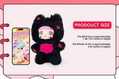 BIRZWOT Nommi plush blind box offers a soft charm for keys and backpacks.