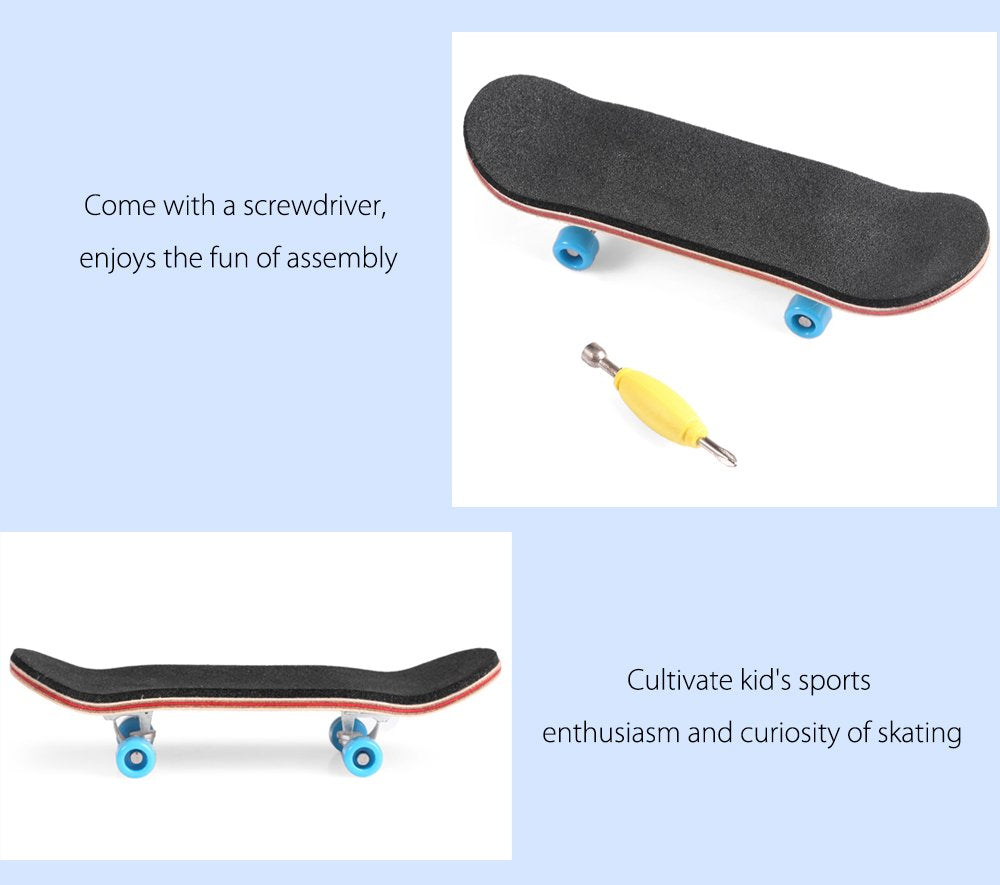 BISOZER mini finger skateboard adjustable trucks for personalized setup