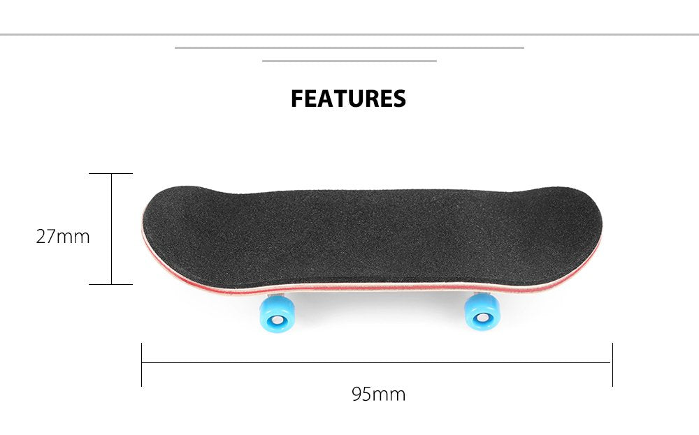 BISOZER mini finger skateboard included tool speeds setup and tuning